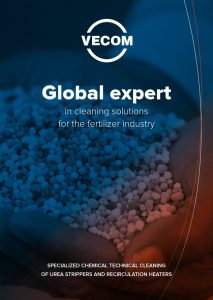 Vecom brochure cover-fertilizer industry